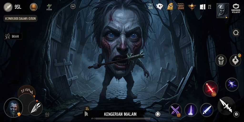 Gameplay menyeramkan dengan atmosfer mencekam di dalam <strong>9SL</strong>.