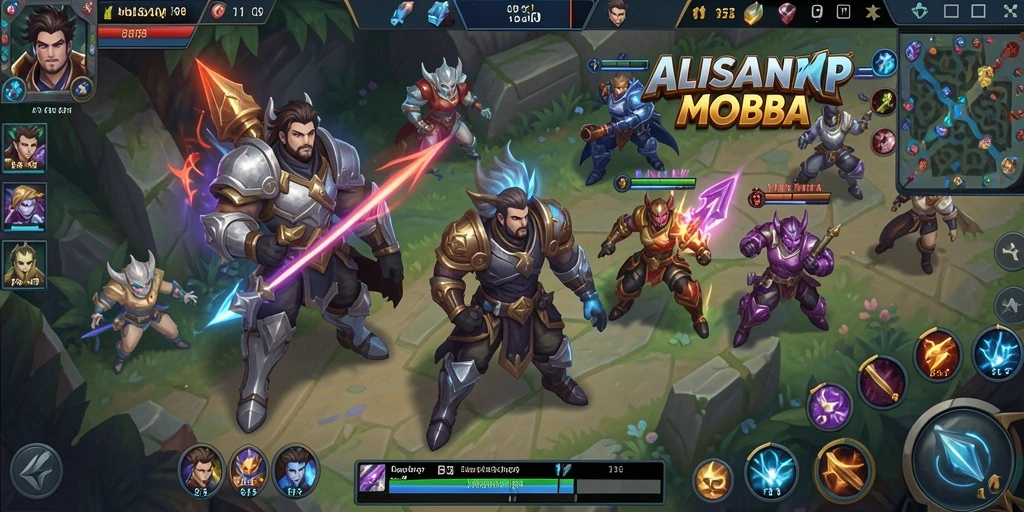 Screenshot gameplay menarik dari ALISANRP yang menampilkan pertarungan seru.