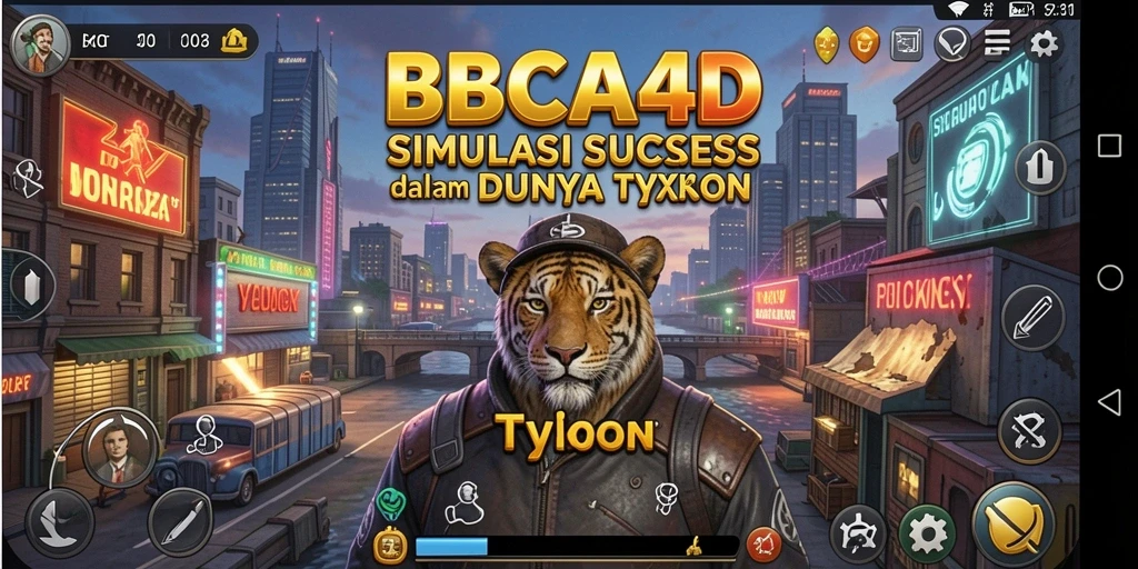 Tampilan gameplay yang menarik dalam dunia Tycoon BBCA4D.
