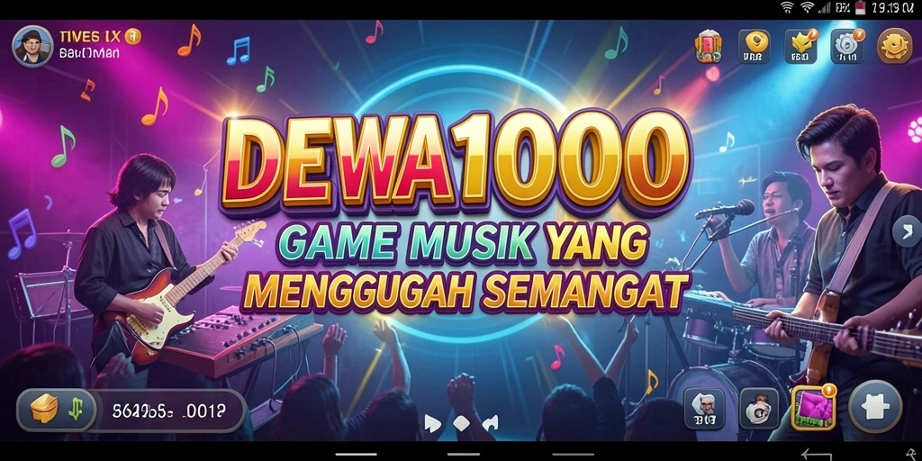 Tampilan gameplay DEWA1000 yang seru dan interaktif.