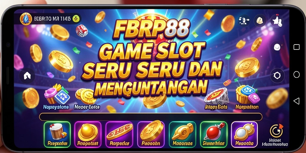 Gameplay seru dalam aplikasi Slot FBRP88 yang penuh warna.