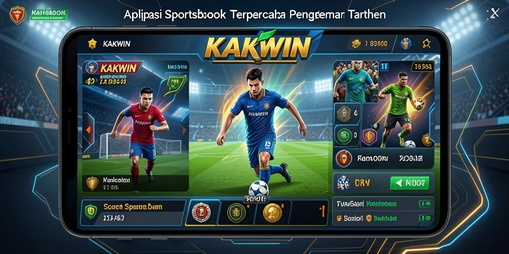 Tampilan menarik dari gameplay Sportsbook di KAKWIN.