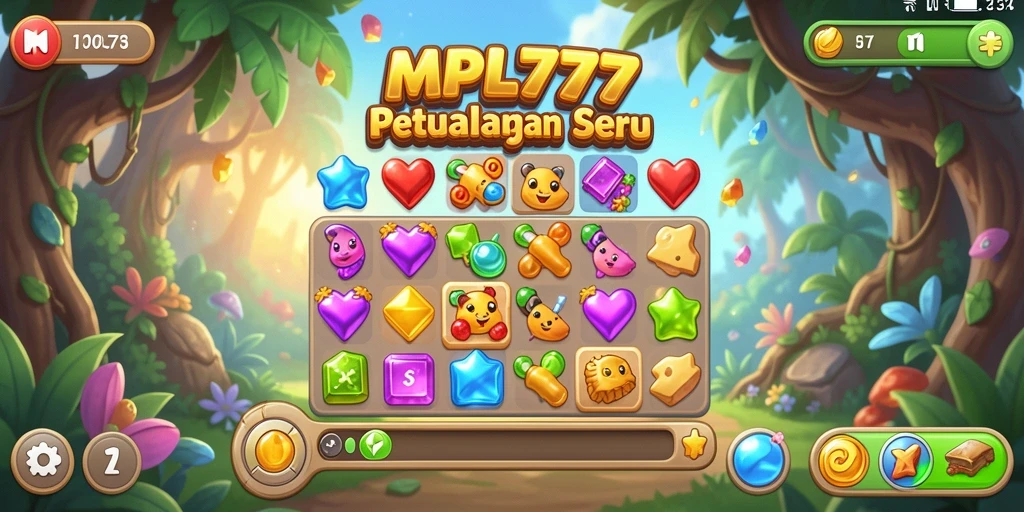 Tampilan gameplay seru dan penuh warna dari MPL777.