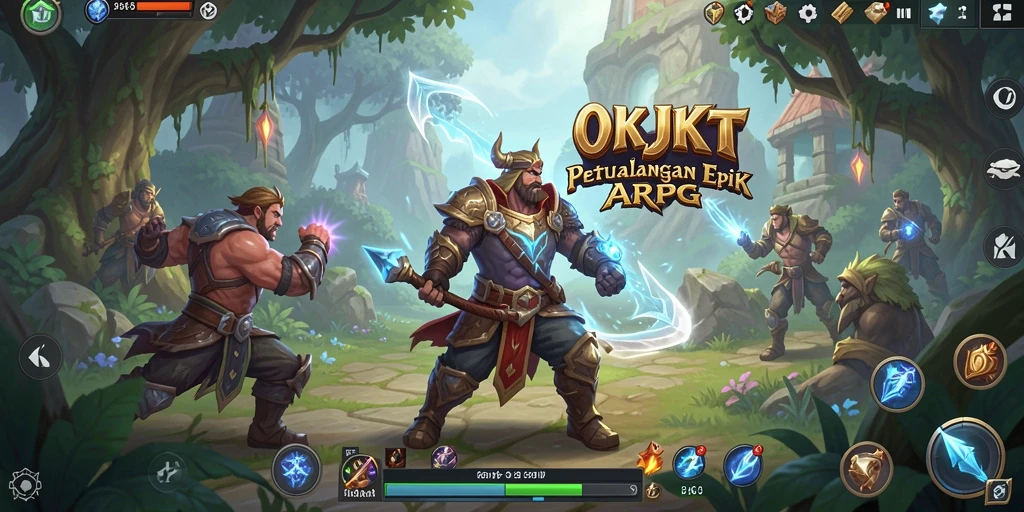 Tampilan gameplay yang mengesankan dari OKJKT.