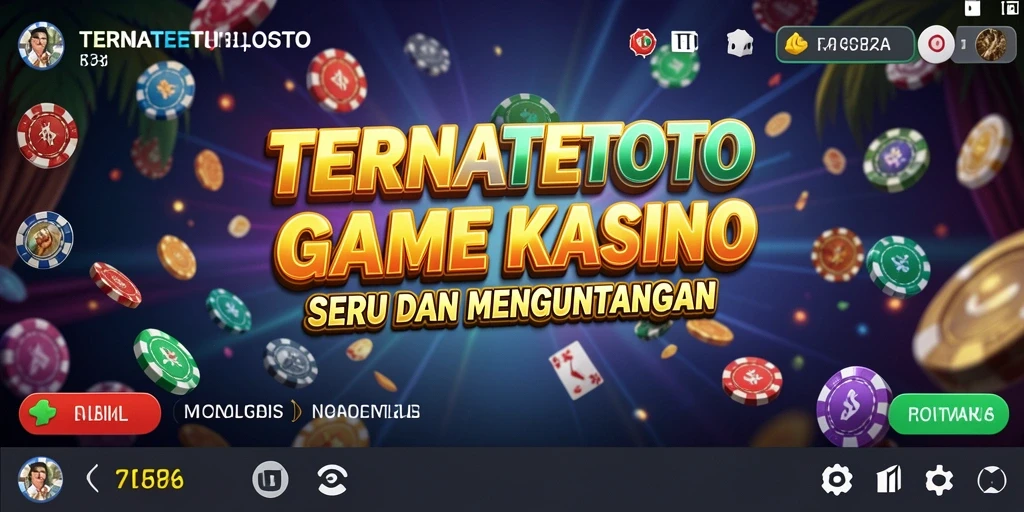 Screenshot gameplay TERNATETOTO yang menampilkan keseruan permainan kasino.