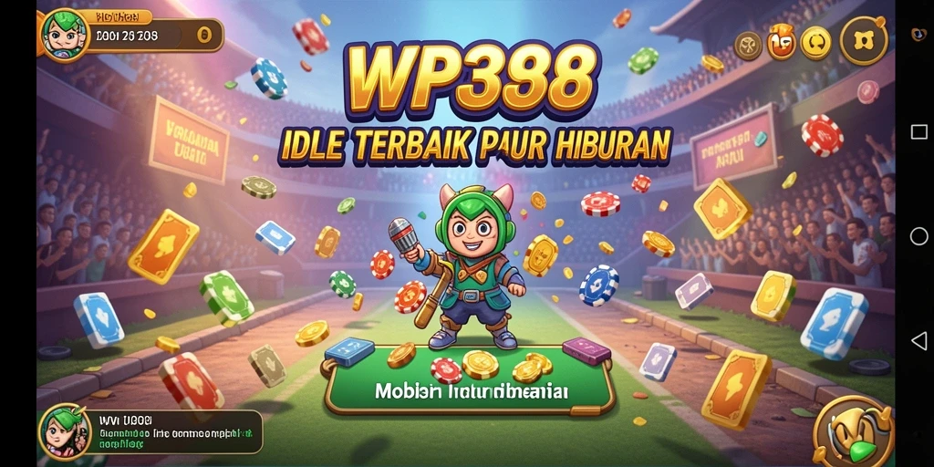 Tampilan gameplay WP888 yang menarik dan penuh warna.